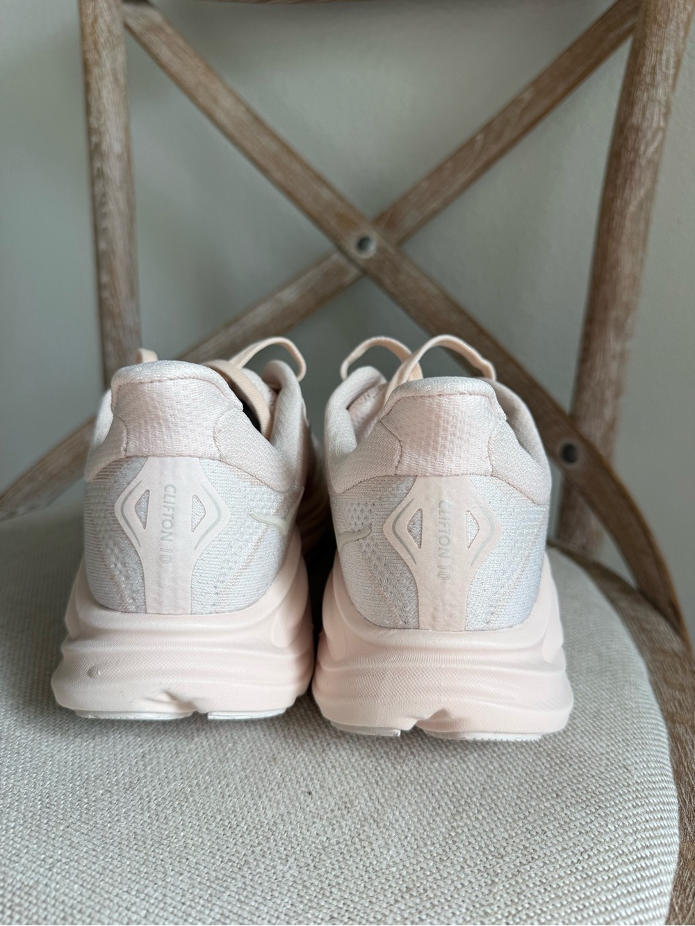 Hoka Clifton 10 Sneakers Beech Wood / Rose Cream - Picture 4 of 8